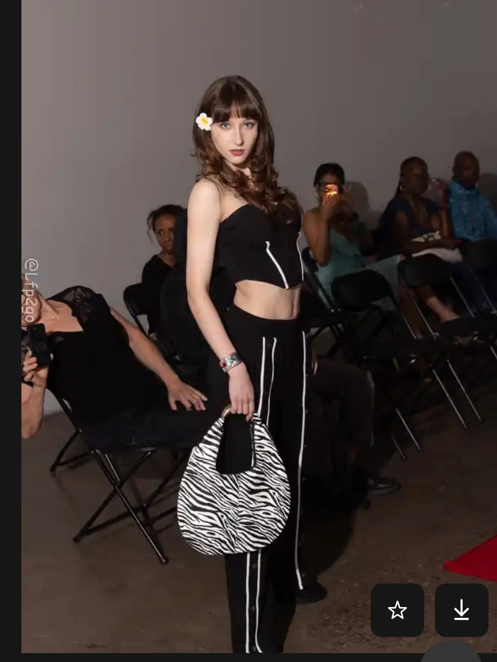 Black Track Two Piece Set