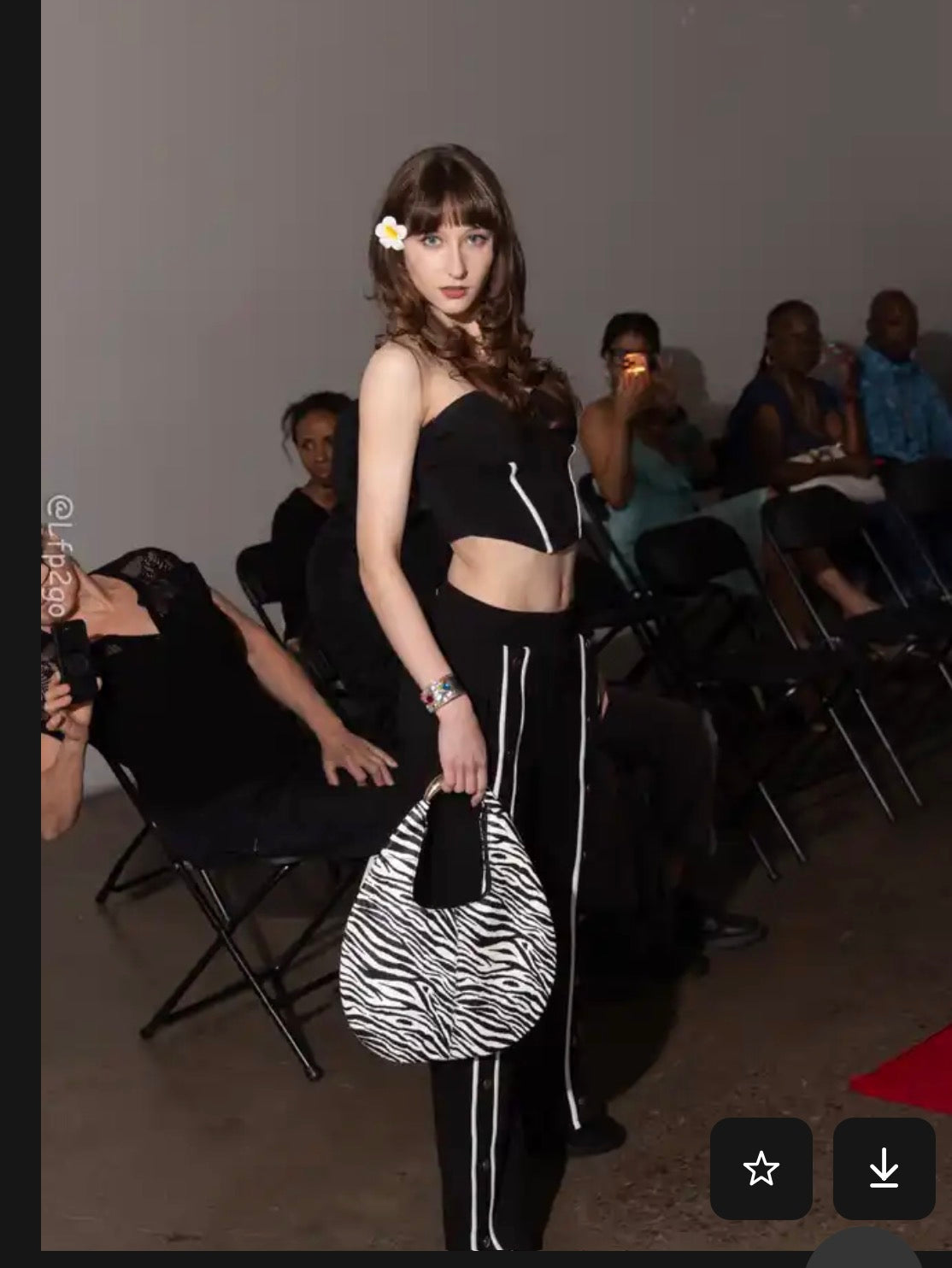 Black Track Two Piece Set